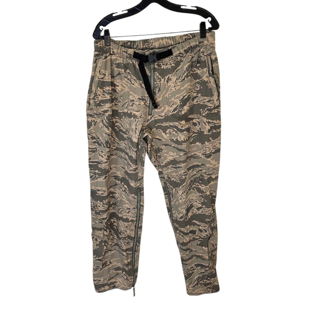 USAF Massif FR Soft Shell Elements Pants ABU‎ Camo Men's Large Fleece  Hunting